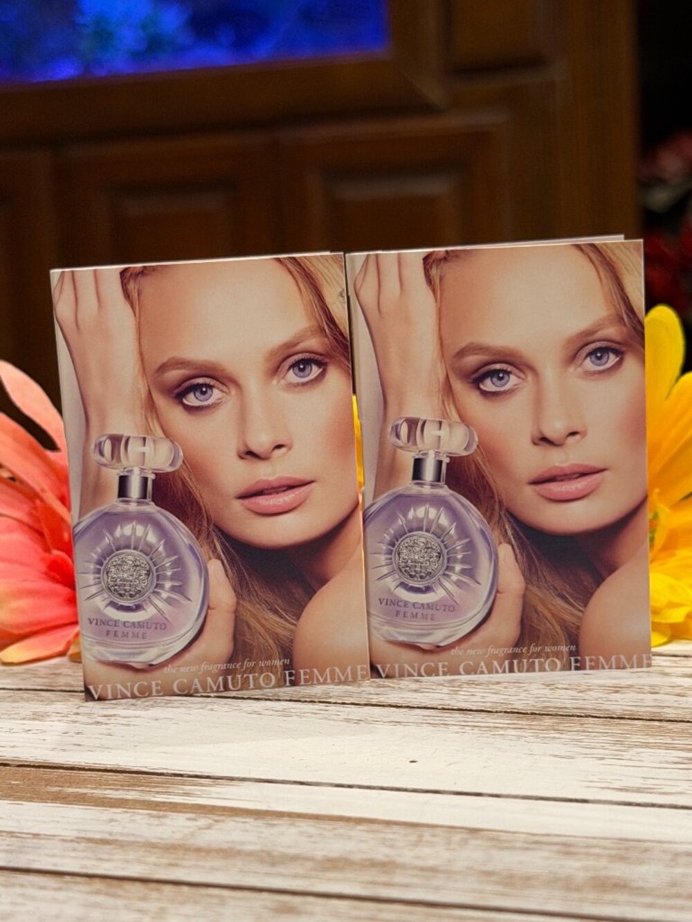 🎁5 For $25 Vince Camuto Femme Sample Spray Card 2.6 ml 2X New!